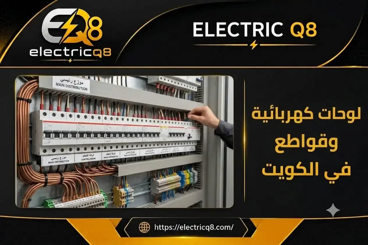 كهربائي متخصص في تركيب وصيانة اللوحات الكهربائية والقواطع وفحص الأحمال الكهربائية وتوزيع الدوائر بطريقة آمنة للمنازل والفلل والمنشآت بالكويت